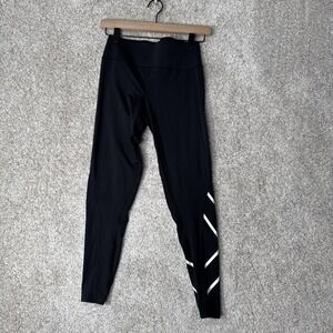 2XU Women Core Compression Tights - Black & White/Small